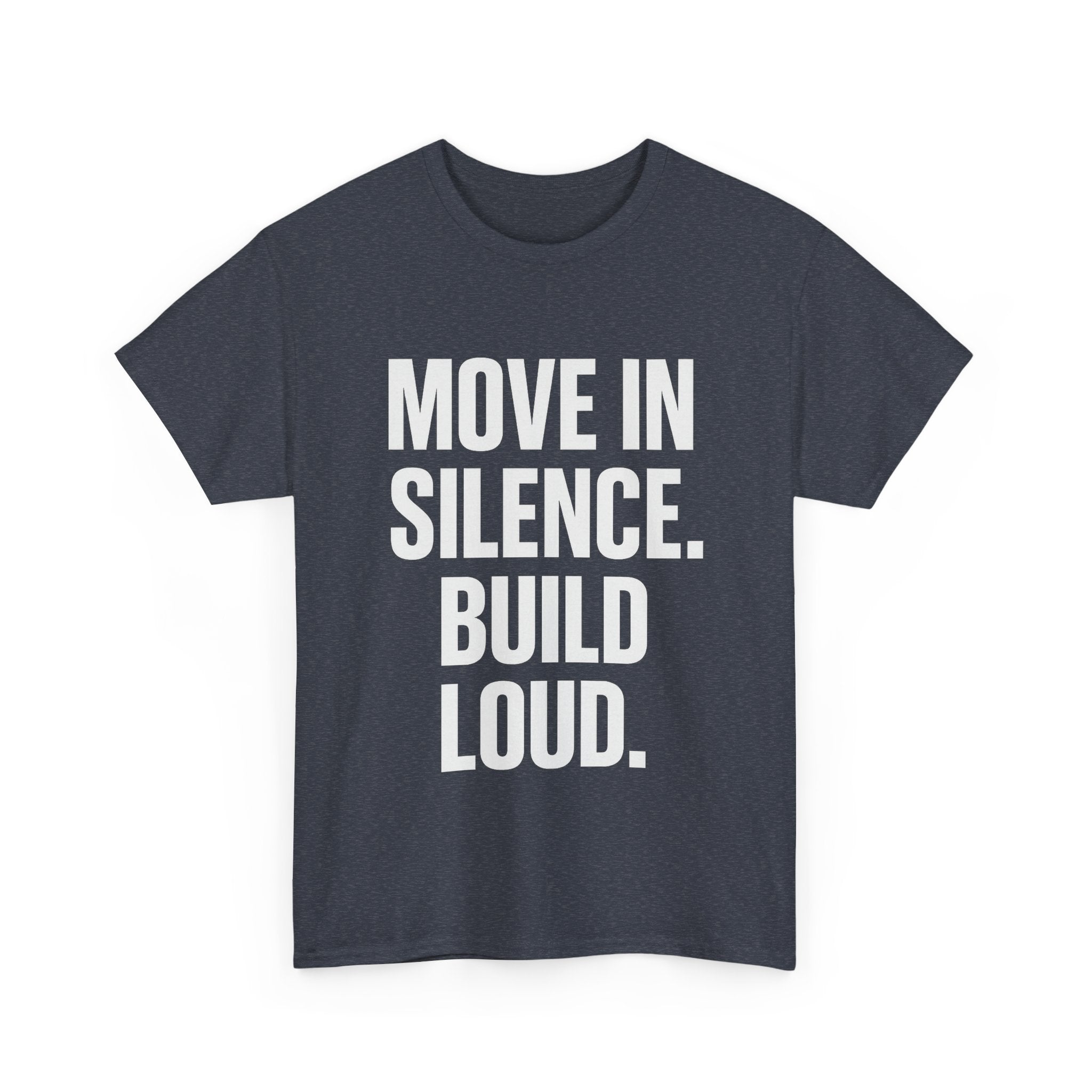 Empowering Message Tee | Move in Silence, Build Loud | Motivational T-Shirt | Unisex Heavy Cotton Shirt | Casual Wear, Gift Idea, [...]