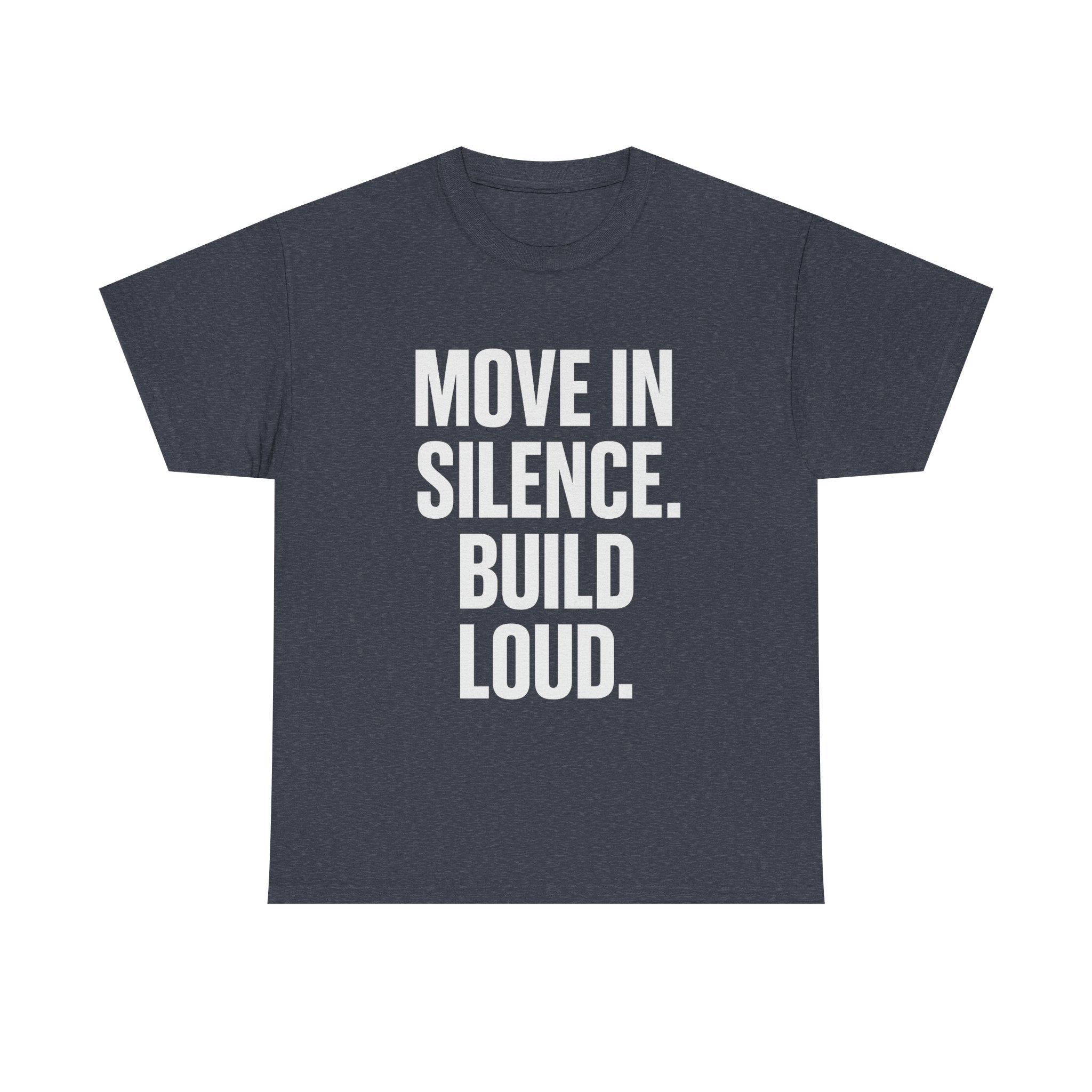 Empowering Message Tee | Move in Silence, Build Loud | Motivational T-Shirt | Unisex Heavy Cotton Shirt | Casual Wear, Gift Idea, [...]